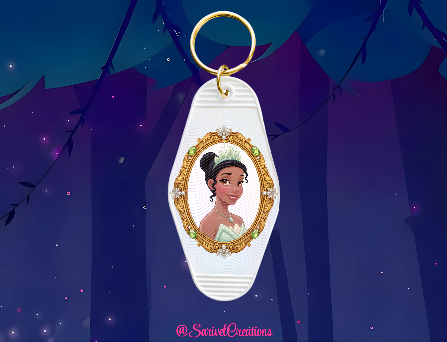 Almost There Princess Keychain