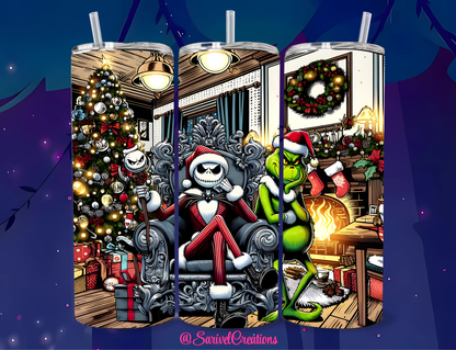 Christmas Characters 20oz Skinny Tumblers