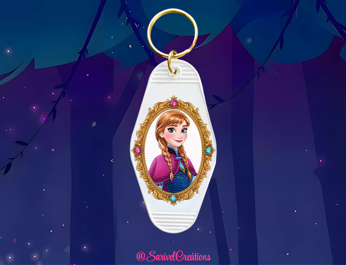 Anna Princess Keychain