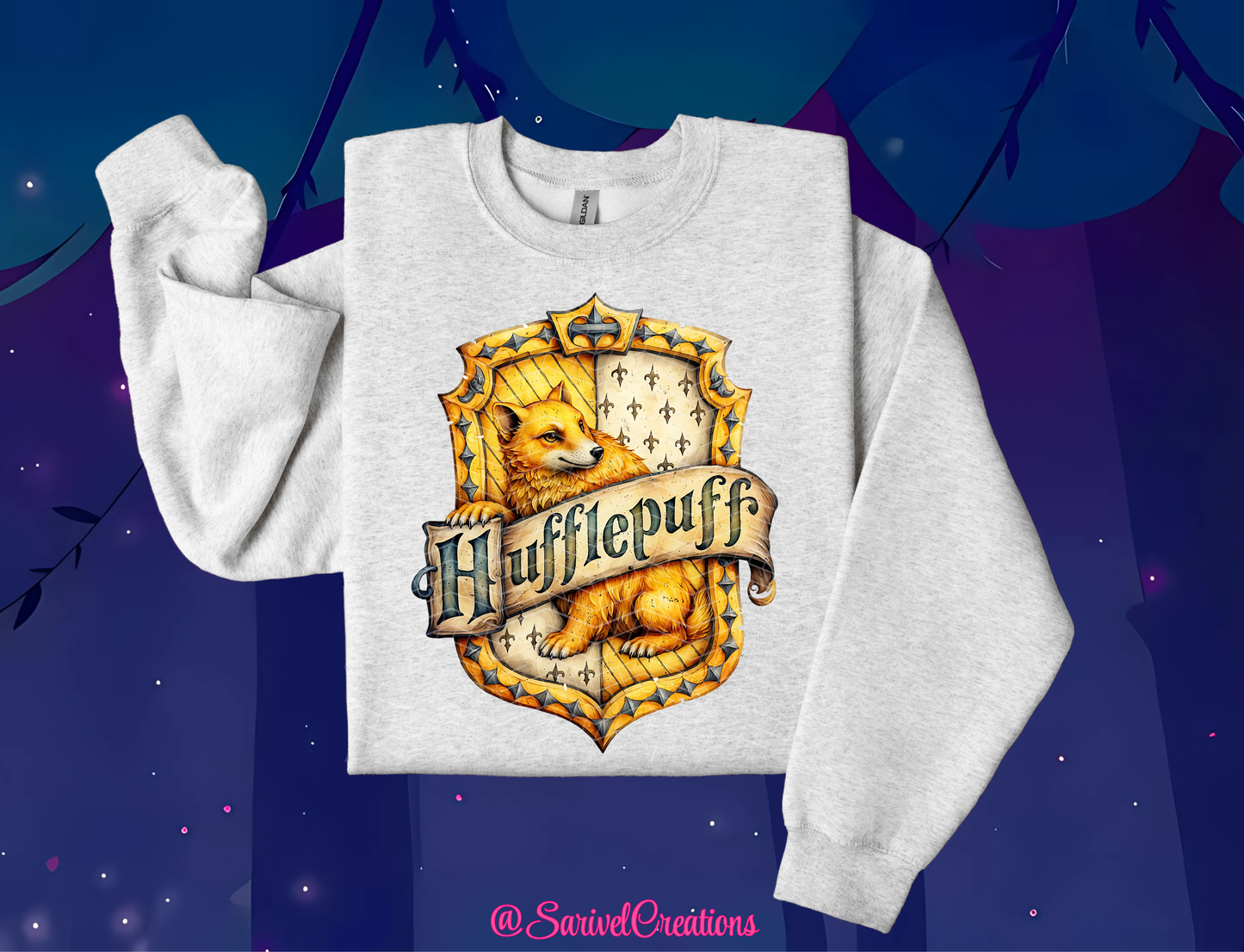 HP Yellow Wizards Crewneck