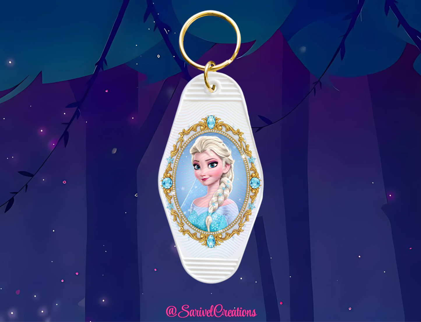 Ice Princess Keychain