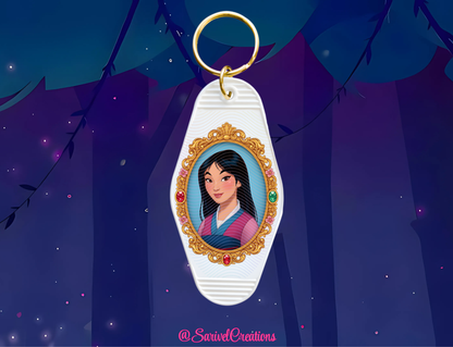 Warrior Princess Keychain