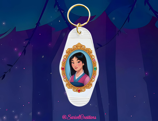 Warrior Princess Keychain