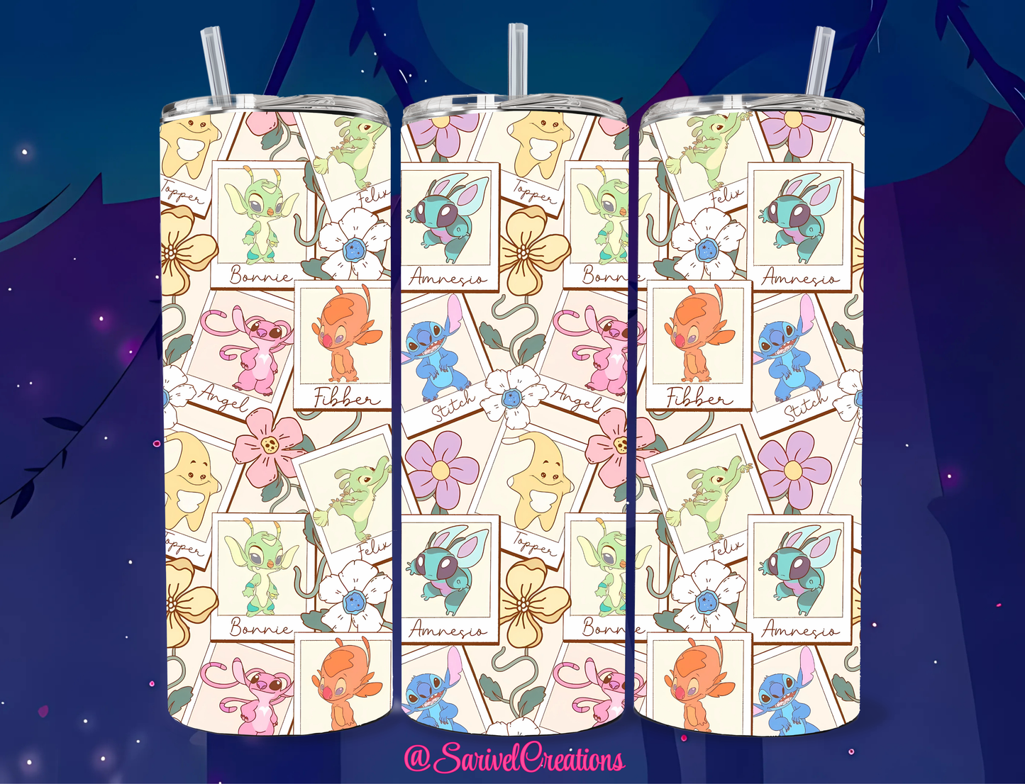 SL Aliens Portraits 20oz Skinny Tumblers