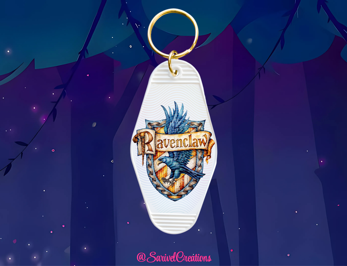 HP Blue Team Keychain