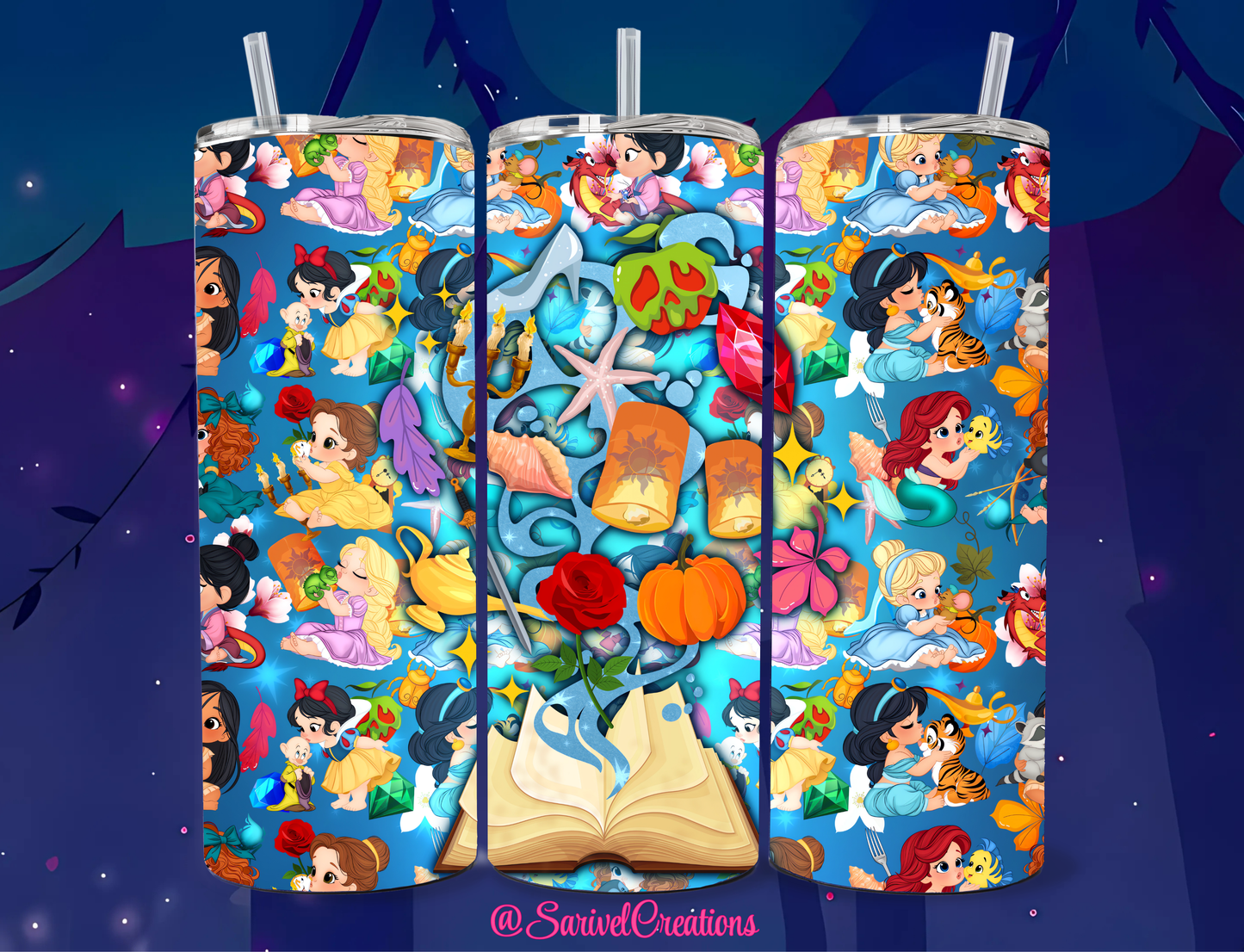 SL Magical Tales 20oz Skinny Tumblers