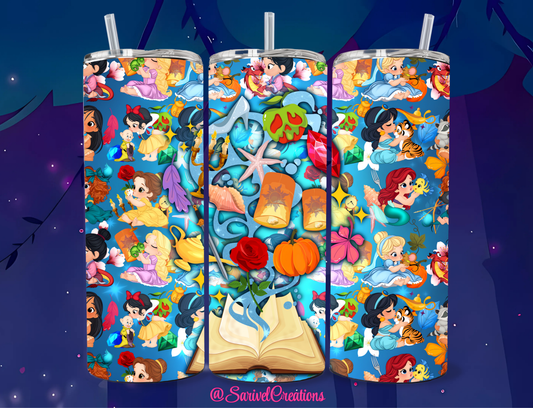 SL Magical Tales 20oz Skinny Tumblers