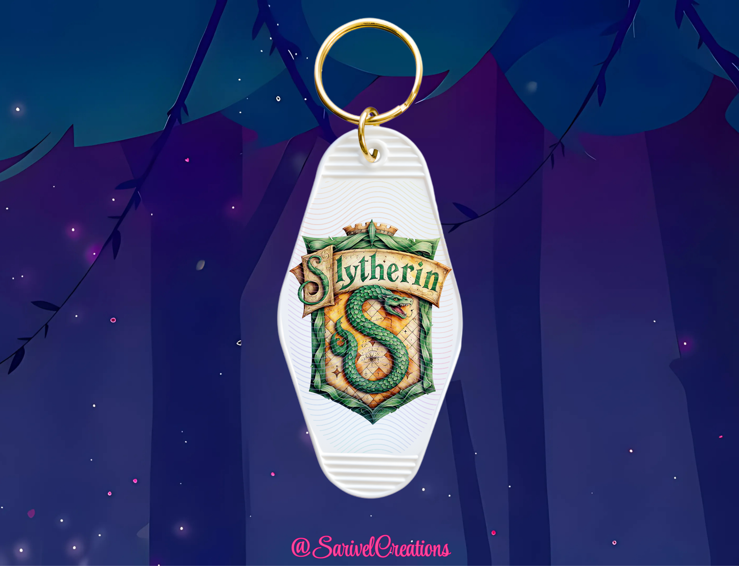 HP Green Team Keychain