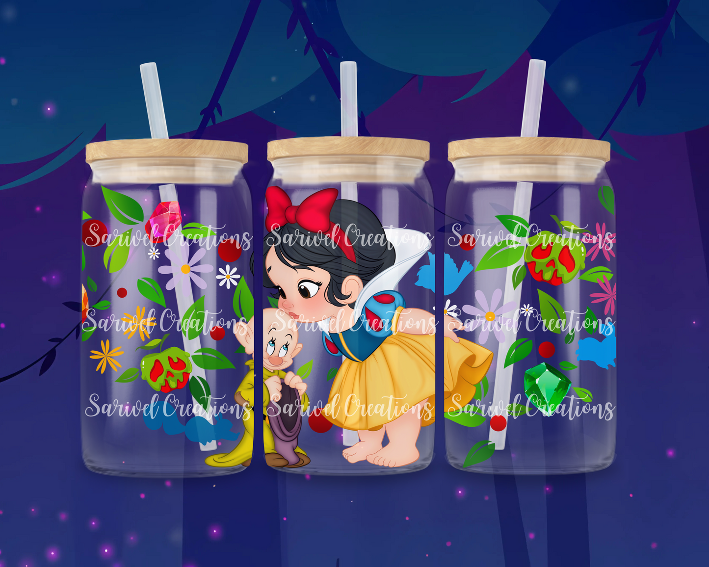 Baby Snow Glass Can