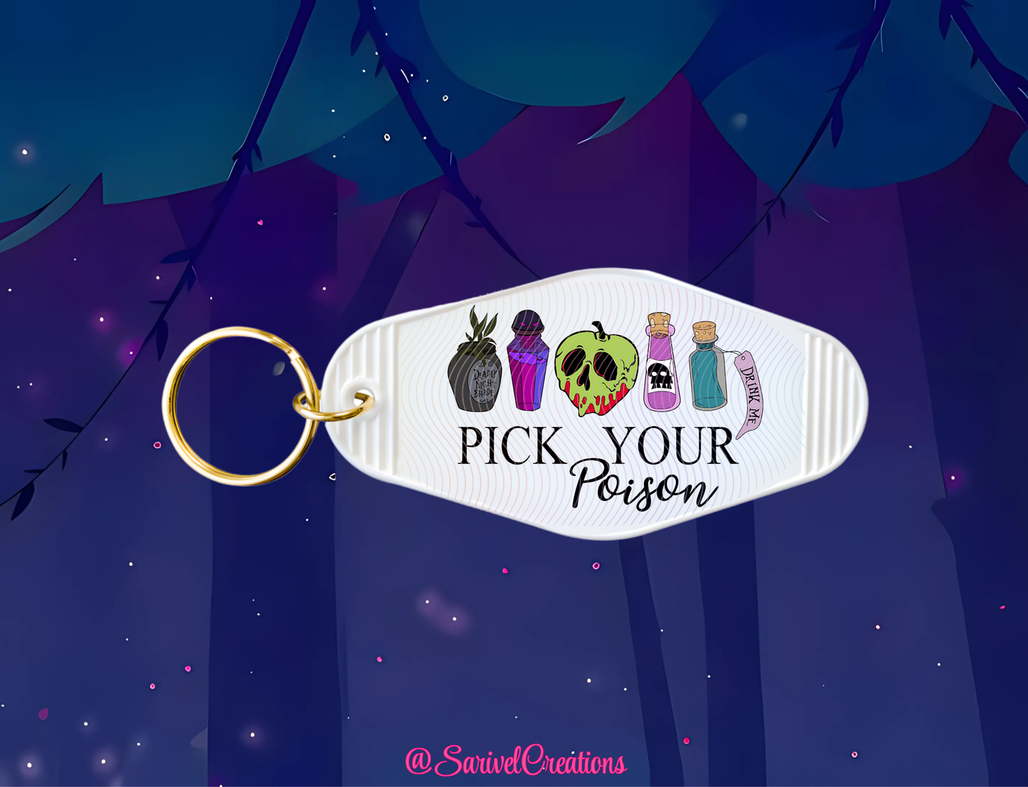 Pick Your Poison Keychain