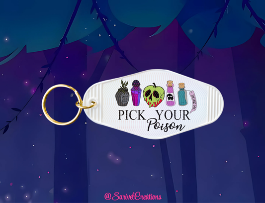 Pick Your Poison Keychain