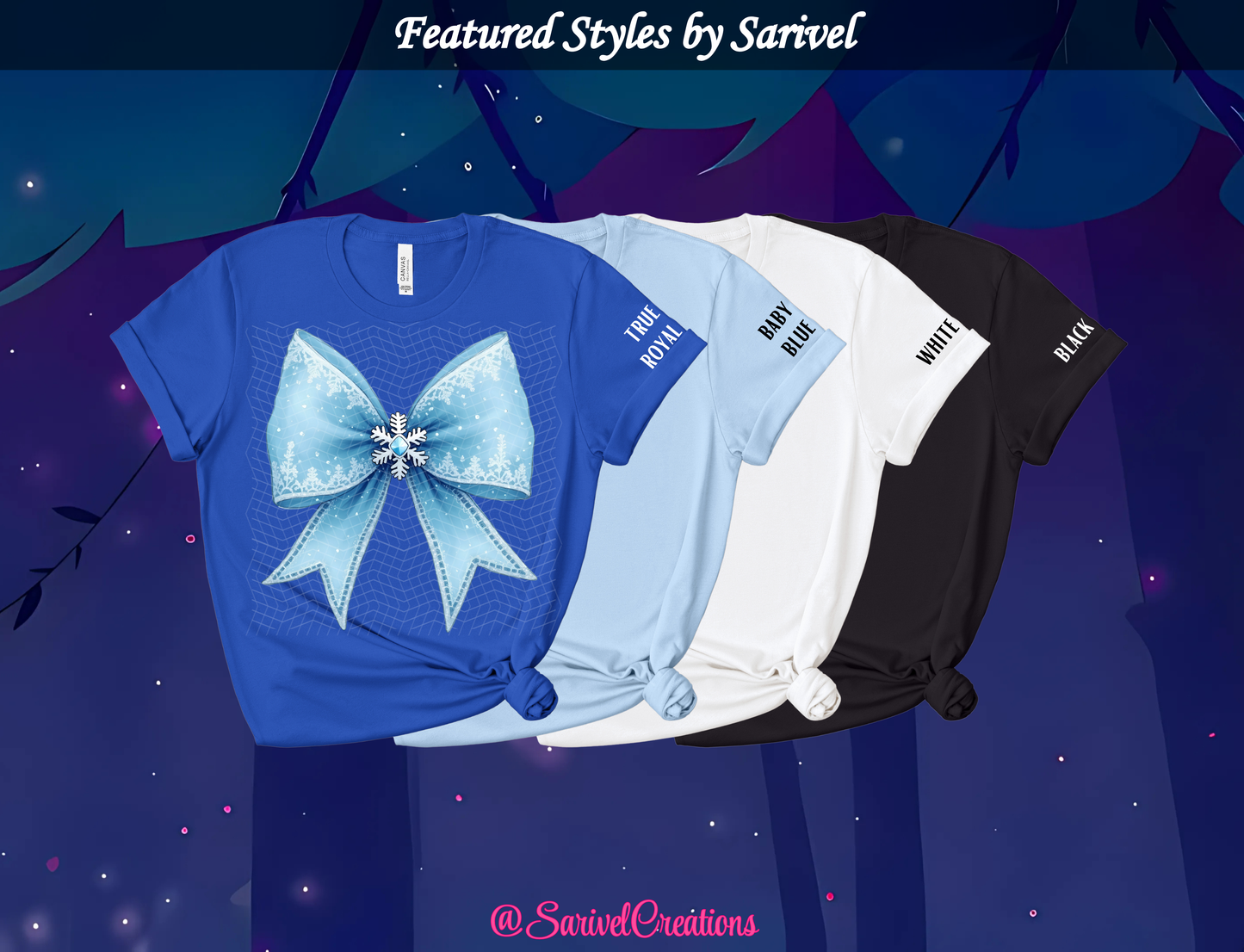Frozen Bow Tee