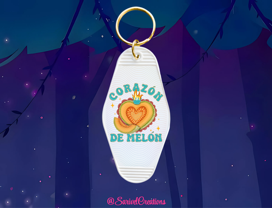 Corazón De Melón Keychain