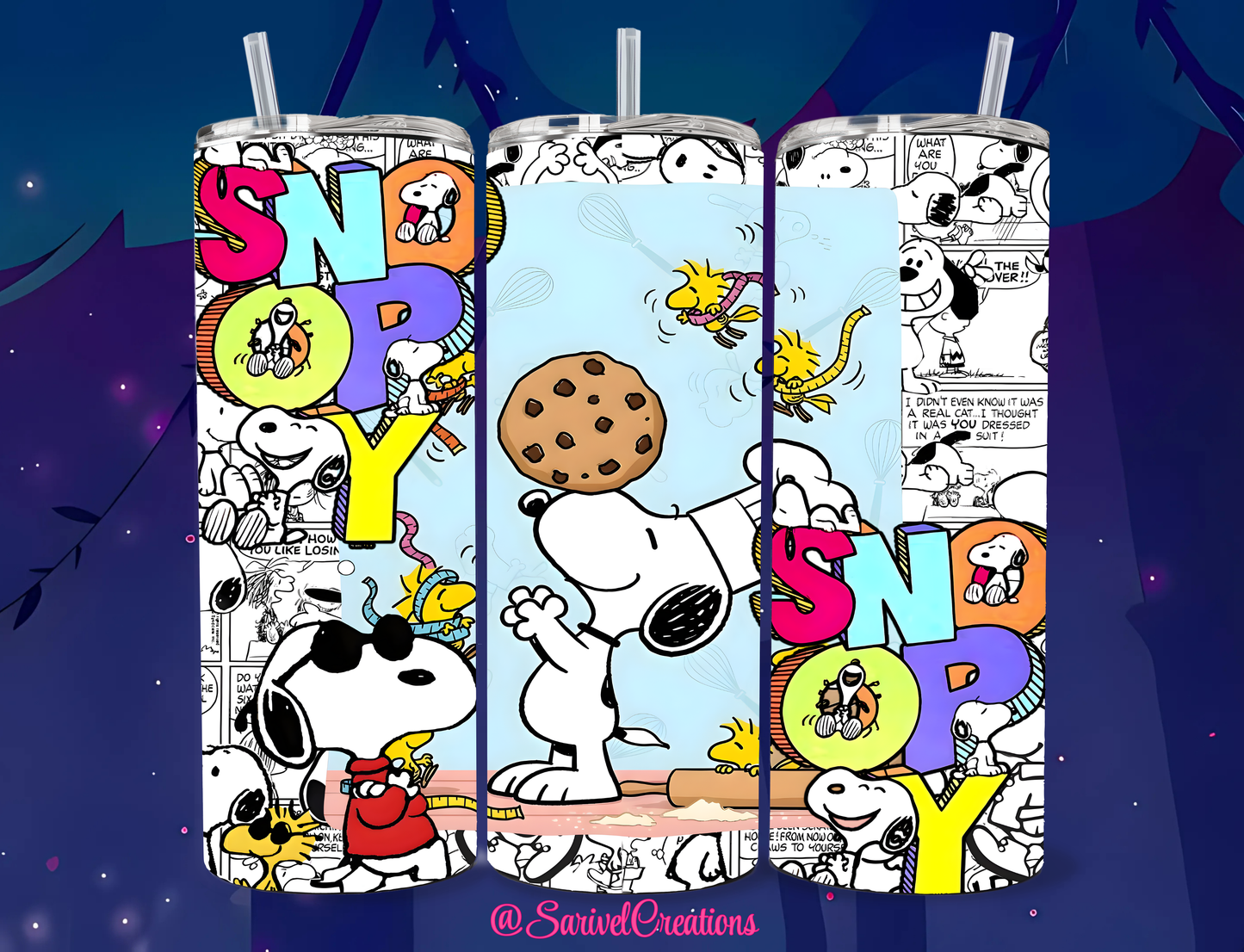 Peanuts 20oz Skinny Tumbler