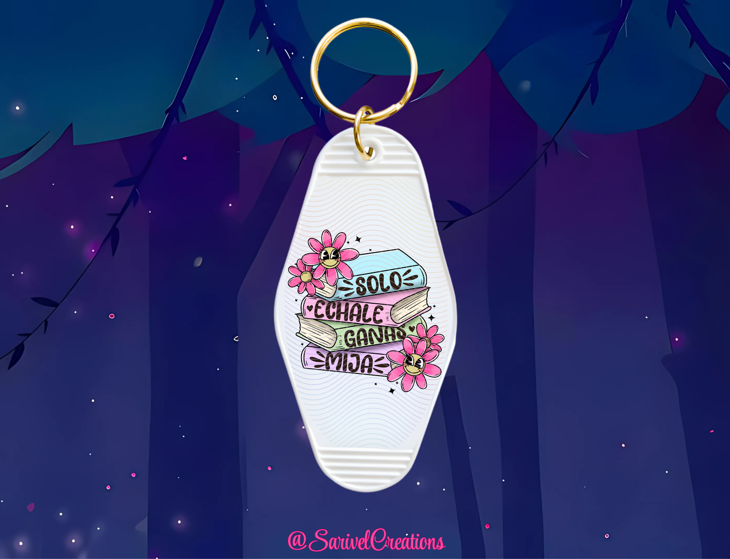 Échale Ganas Keychain