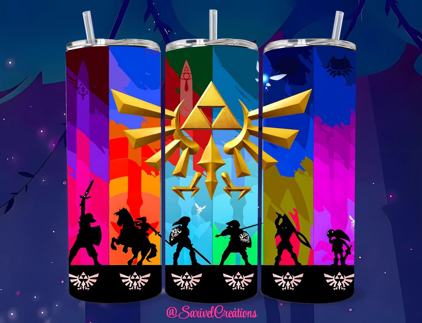Mythical Elf 20oz Skinny Tumblers