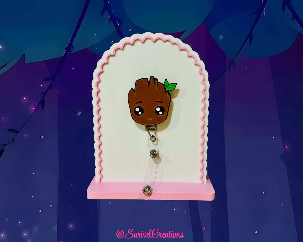 Tree 3D Badge Reel
