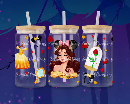 Bel w/ Magical Ears Glass Can