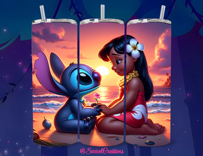 Ohana! 20oz Skinny Tumbler