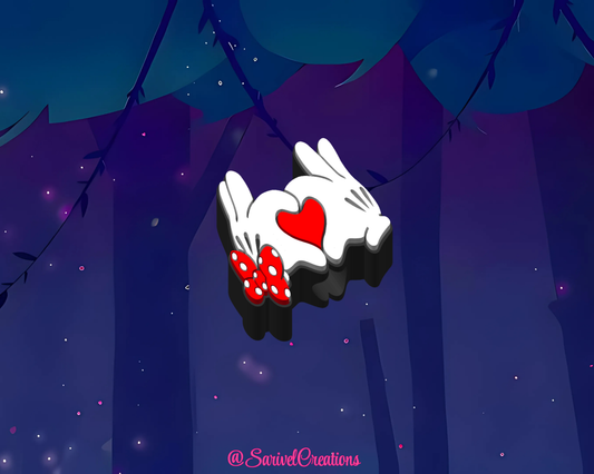 Magical Hands 3D Straw Topper