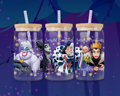 Story Villains Glass Can