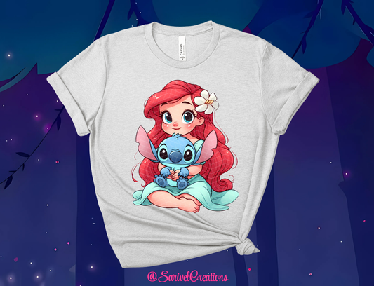 Mermaid & Alien Tee