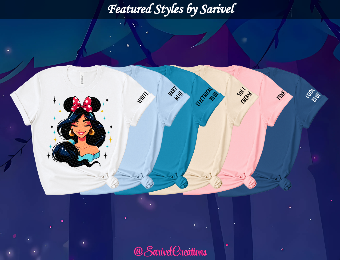 Jas w/ Magical Ears Tee