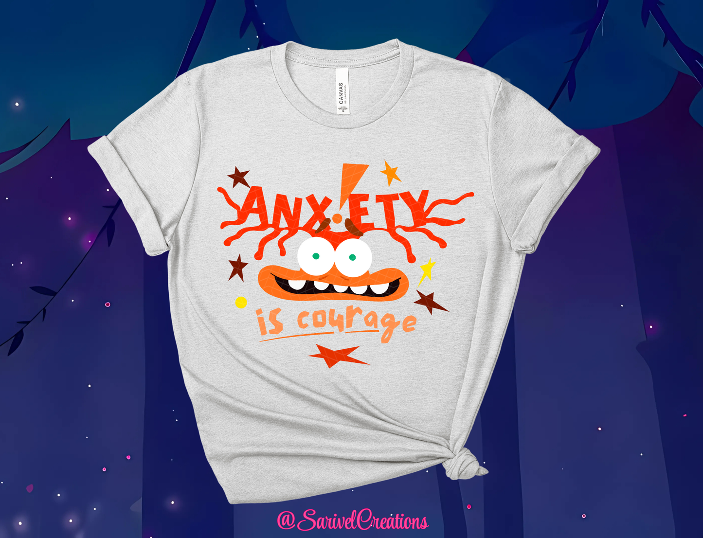 Anxiety = Courage Tee