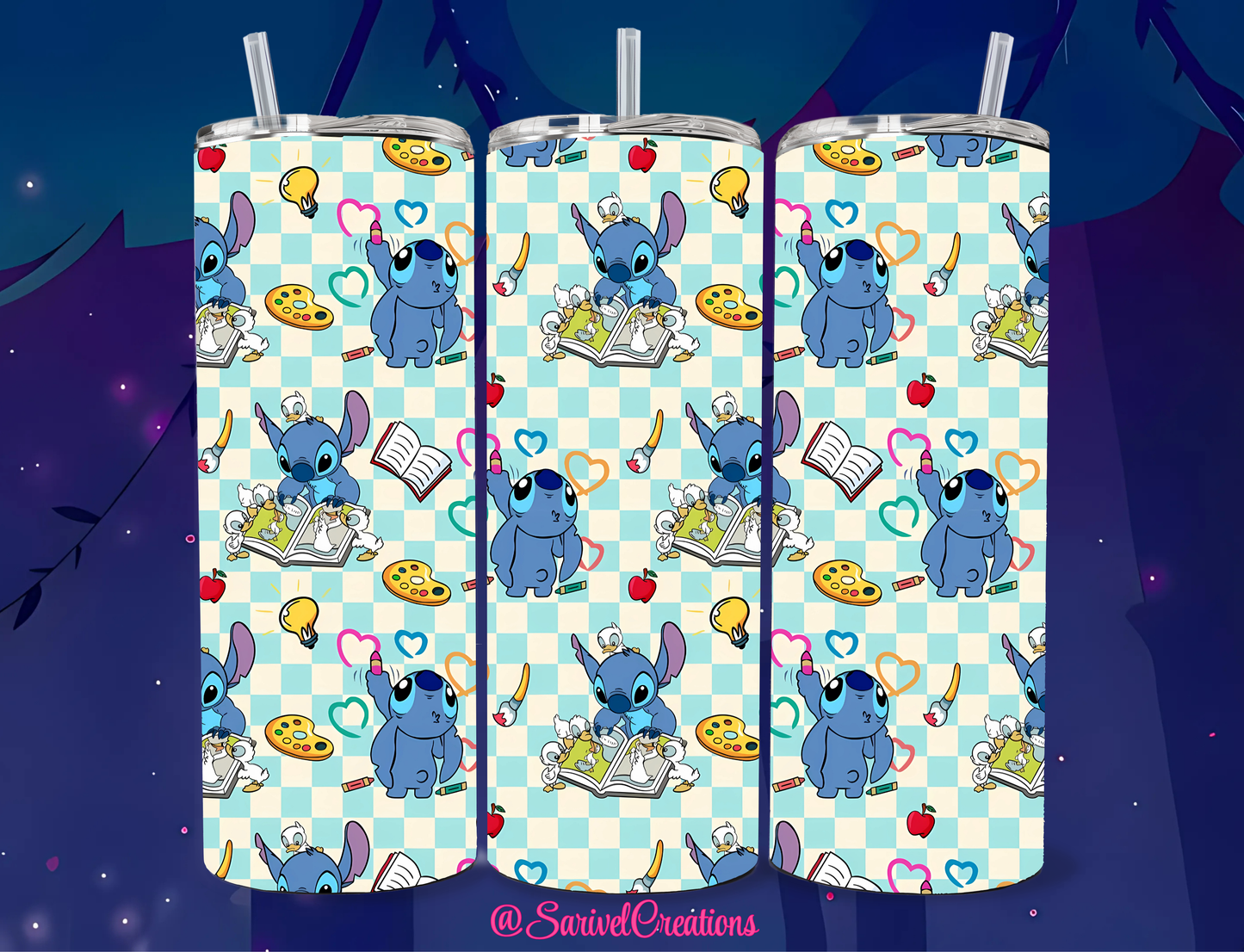 SL Alien & Colors 20oz Skinny Tumblers