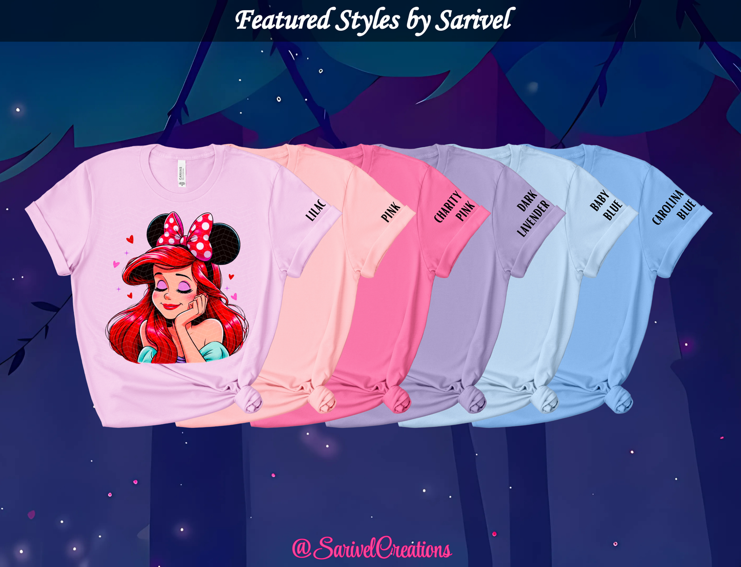 Mermaid w/ Magical Ears Tee