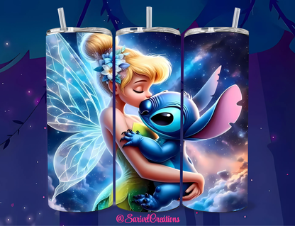 Tink & Alien 20oz Skinny Tumblers