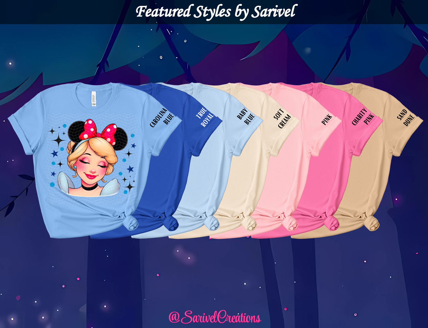 Cinder w/ Magical Ears Tee
