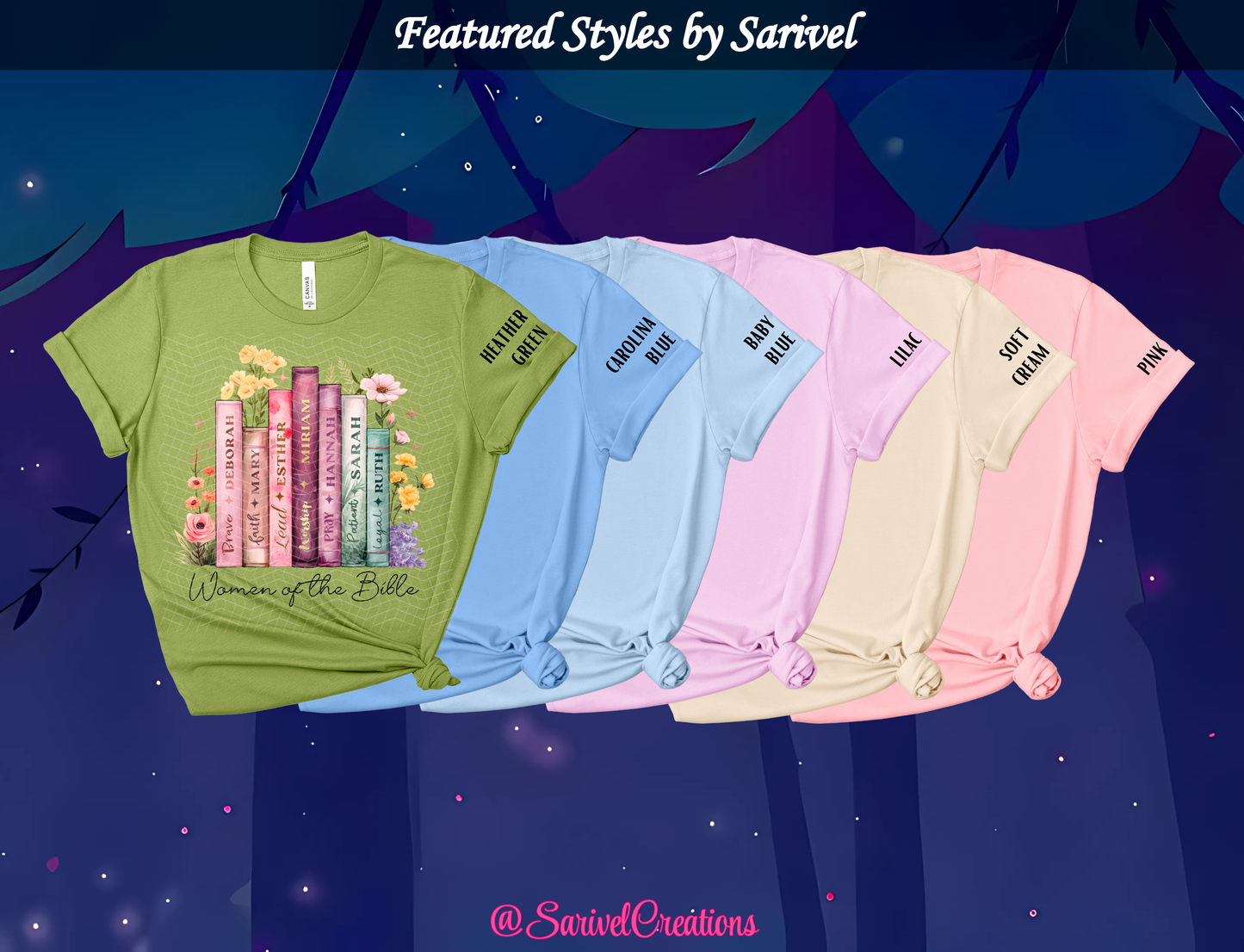 Women of the Bible Tee