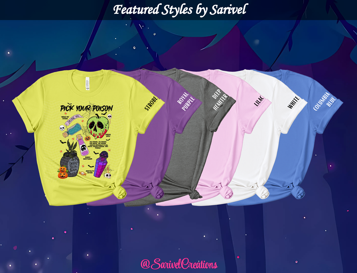 Pick Your Poison I Tee