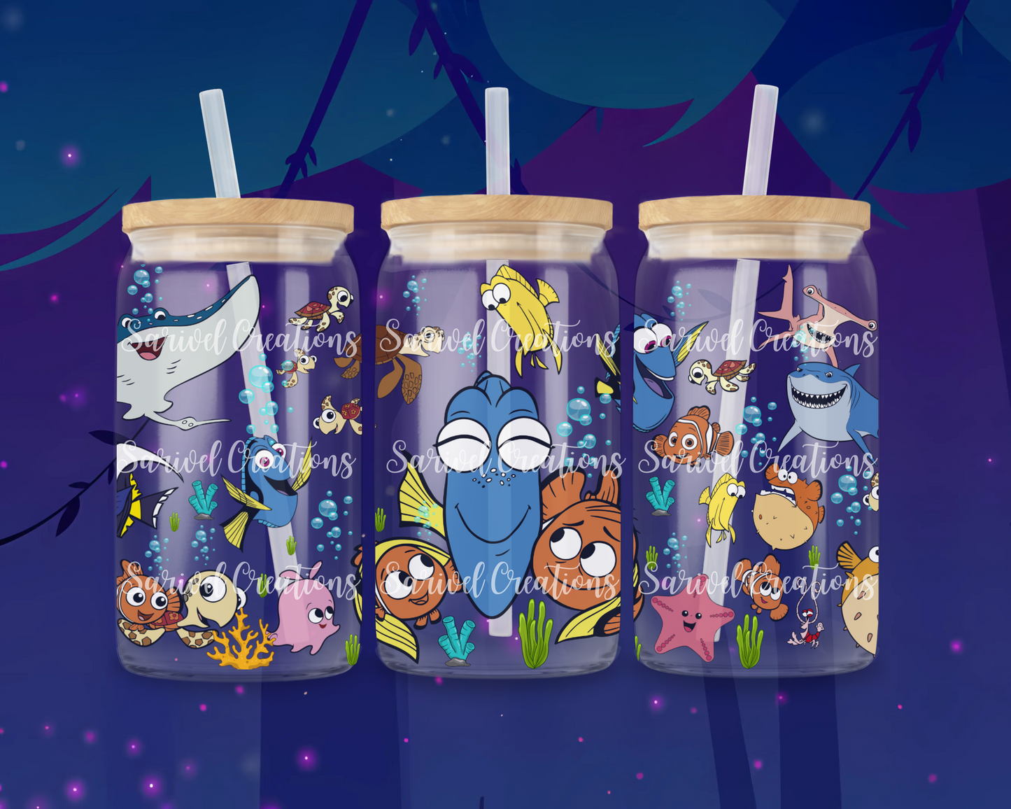 Finding Friends Glass Can