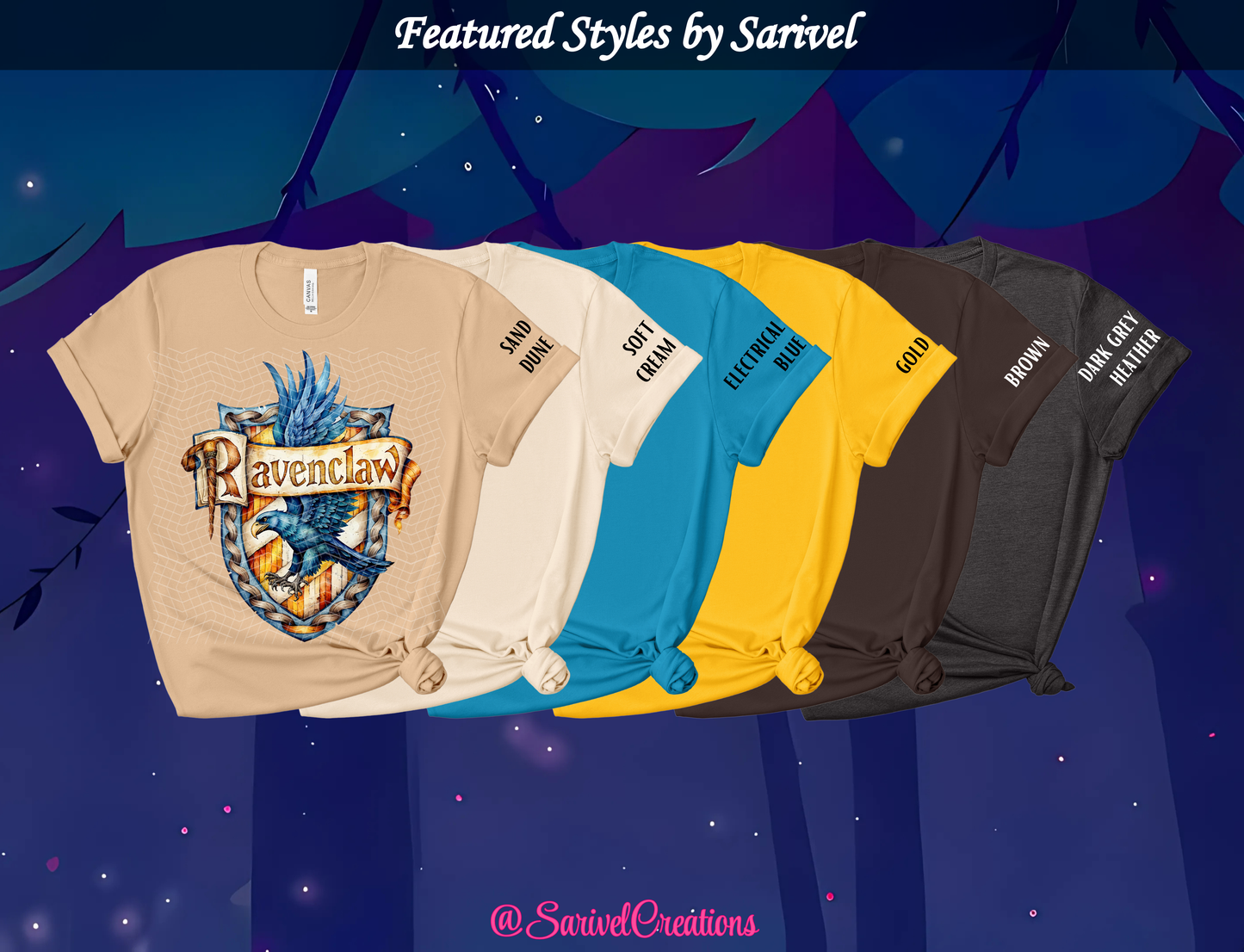 HP Blue Wizards Tee