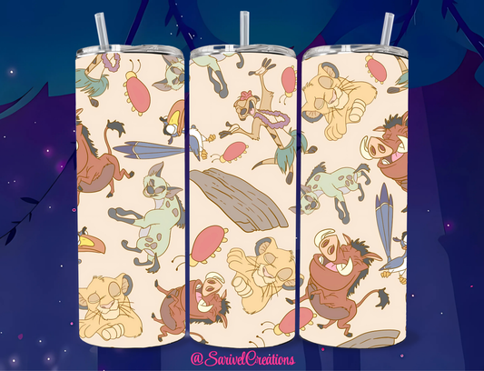 SL Lion & Friends 20oz Skinny Tumblers