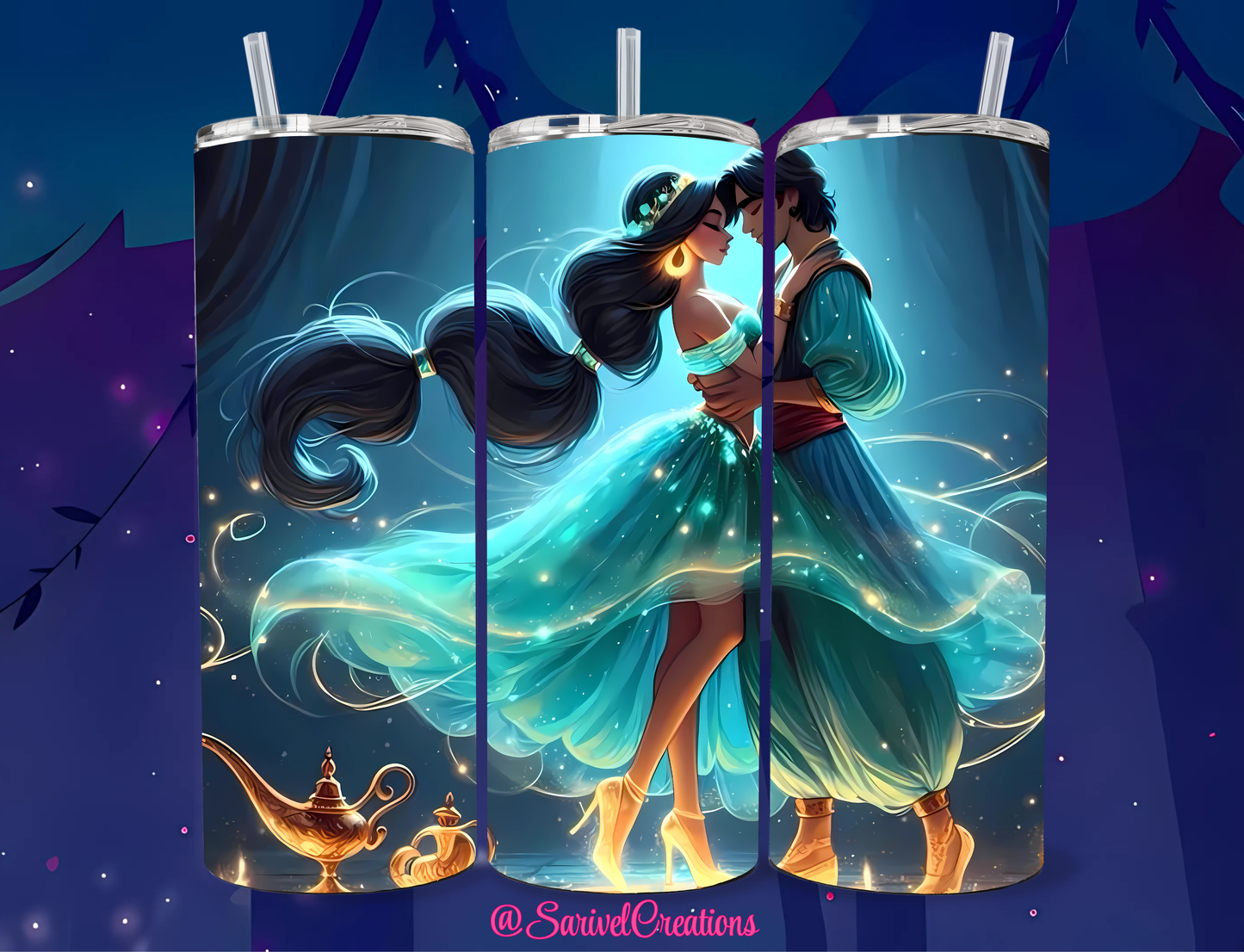 Arabian Romance 20oz Skinny Tumblers