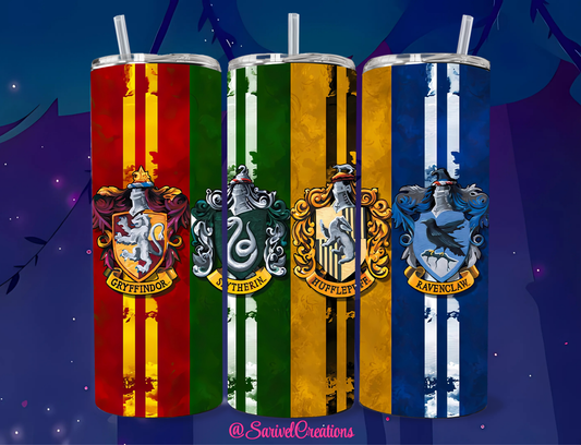HP Houses 20oz Skinny Tumblers
