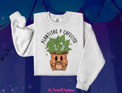 Plantitas & Cafecito Crewneck