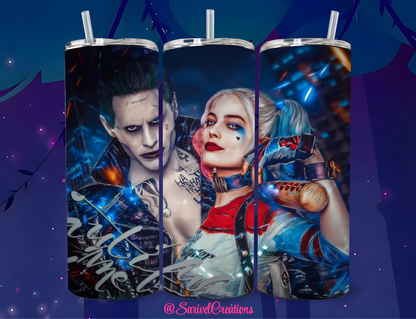 A Jokeful Couple 20oz Skinny Tumblers