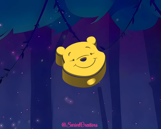 Pooh 3D Straw Topper