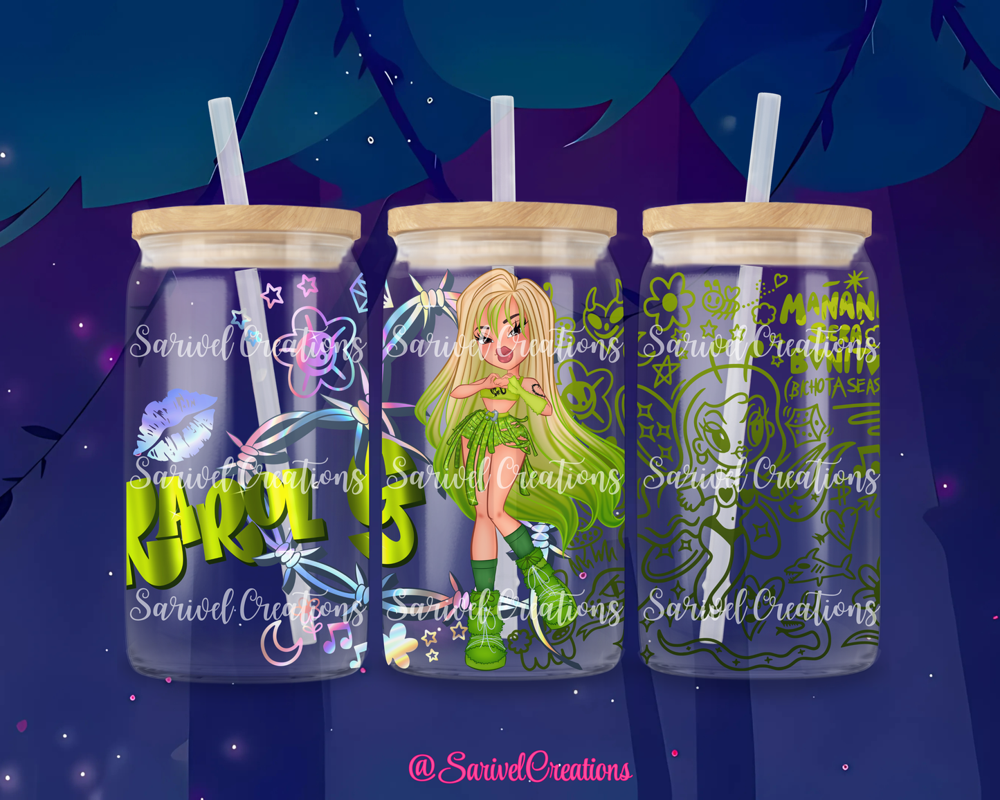 KG Season Glass Can