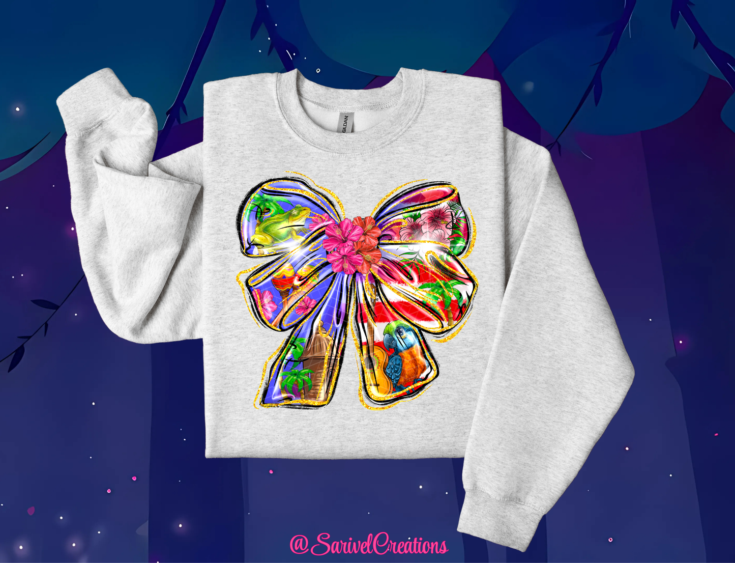 Puerto Rico Bow Crewneck