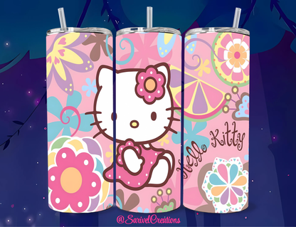HK Floral 20oz Skinny Tumblers