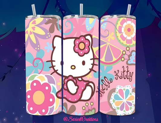 HK Floral 20oz Skinny Tumblers
