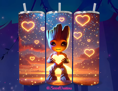 Root Love 20oz Skinny Tumblers