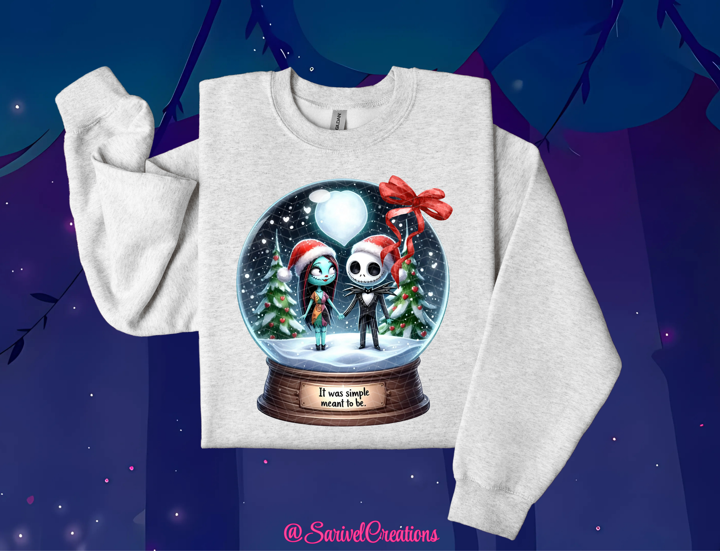 Nightmare Snowglobe Crewneck