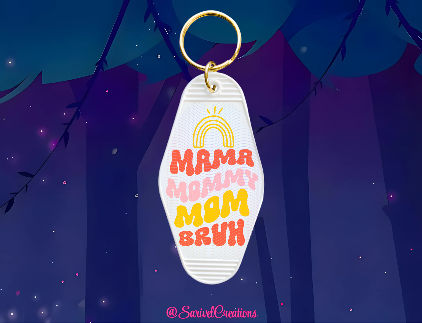 Mothers' Name Variations Keychain