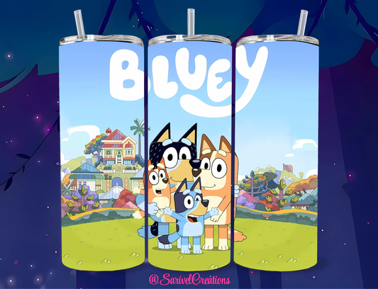 Blue & Friends 20oz Skinny Tumblers